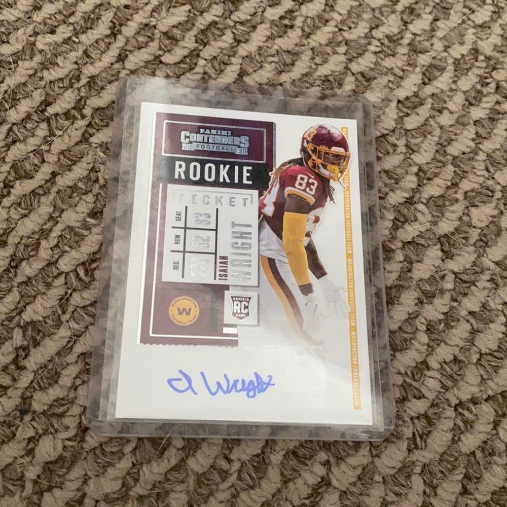 Isaiah Wright Rookie Auto